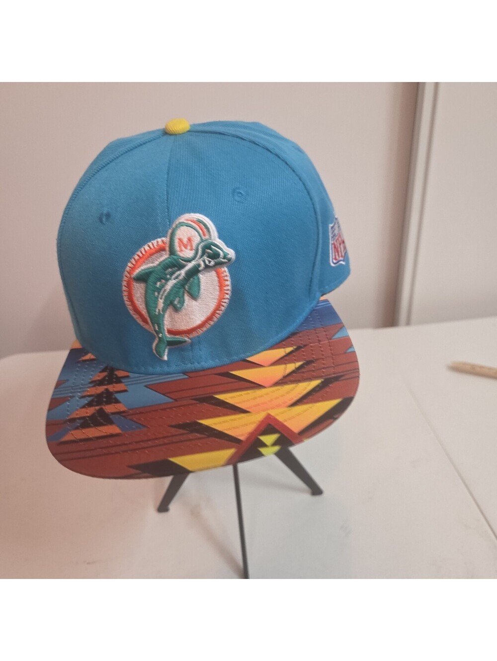 unisex flat billed Miami Dolphins hat